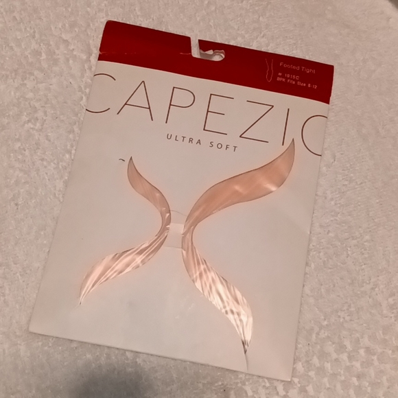 🆕 Capezio | Ultra Soft Footed Tight Pink Tights Fits Women's Size 8-12 #1915C - Picture 5 of 7